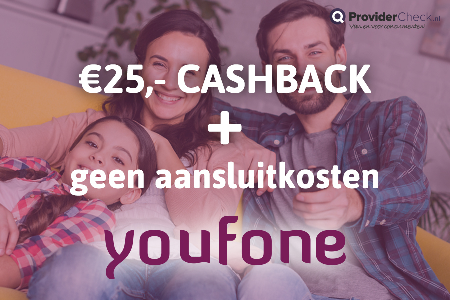 Youfone Cashback actie!